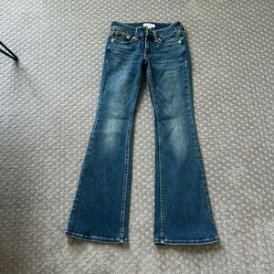 Lucky brand low rise flare jeans
